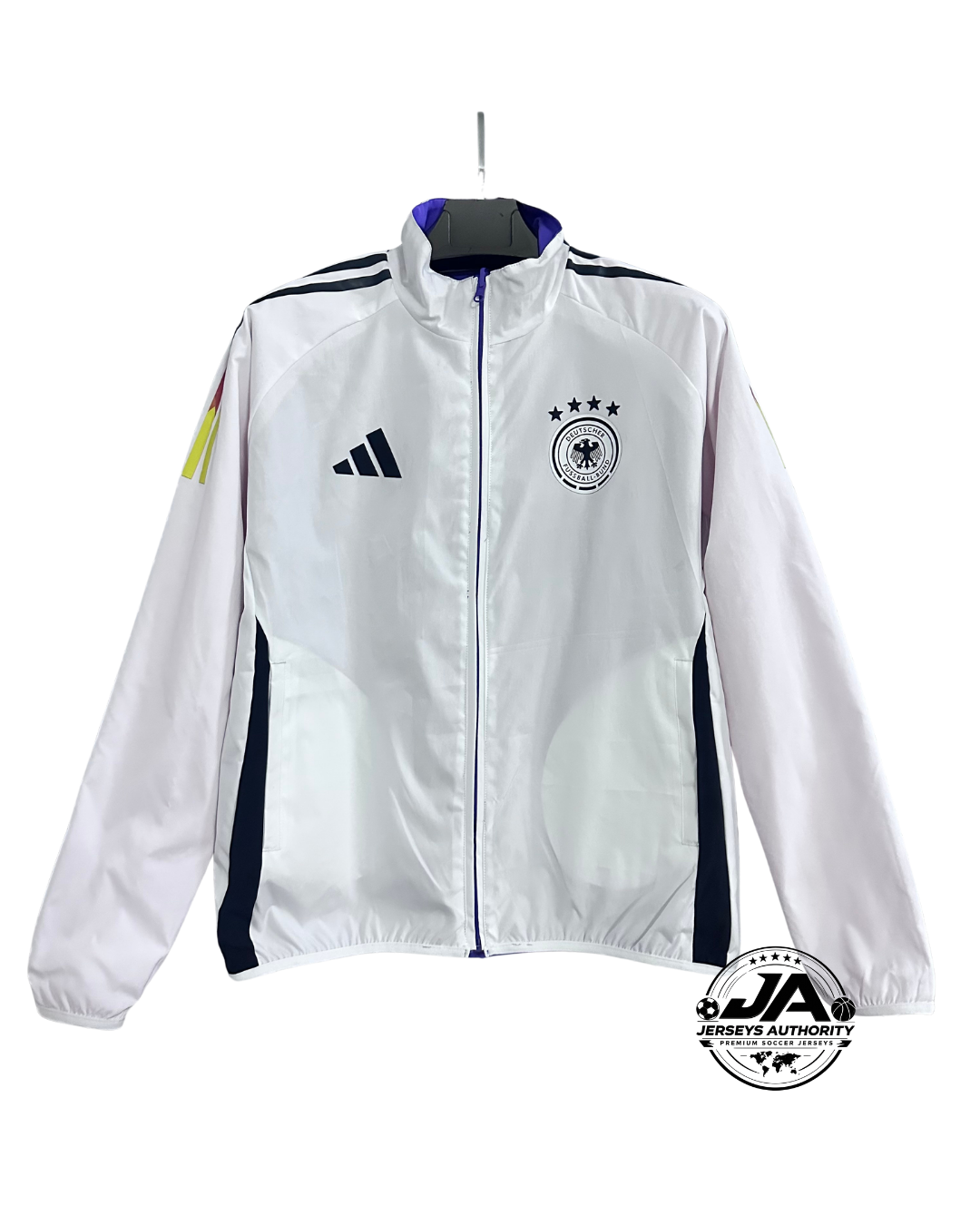 Germany reversible windbreaker white-front