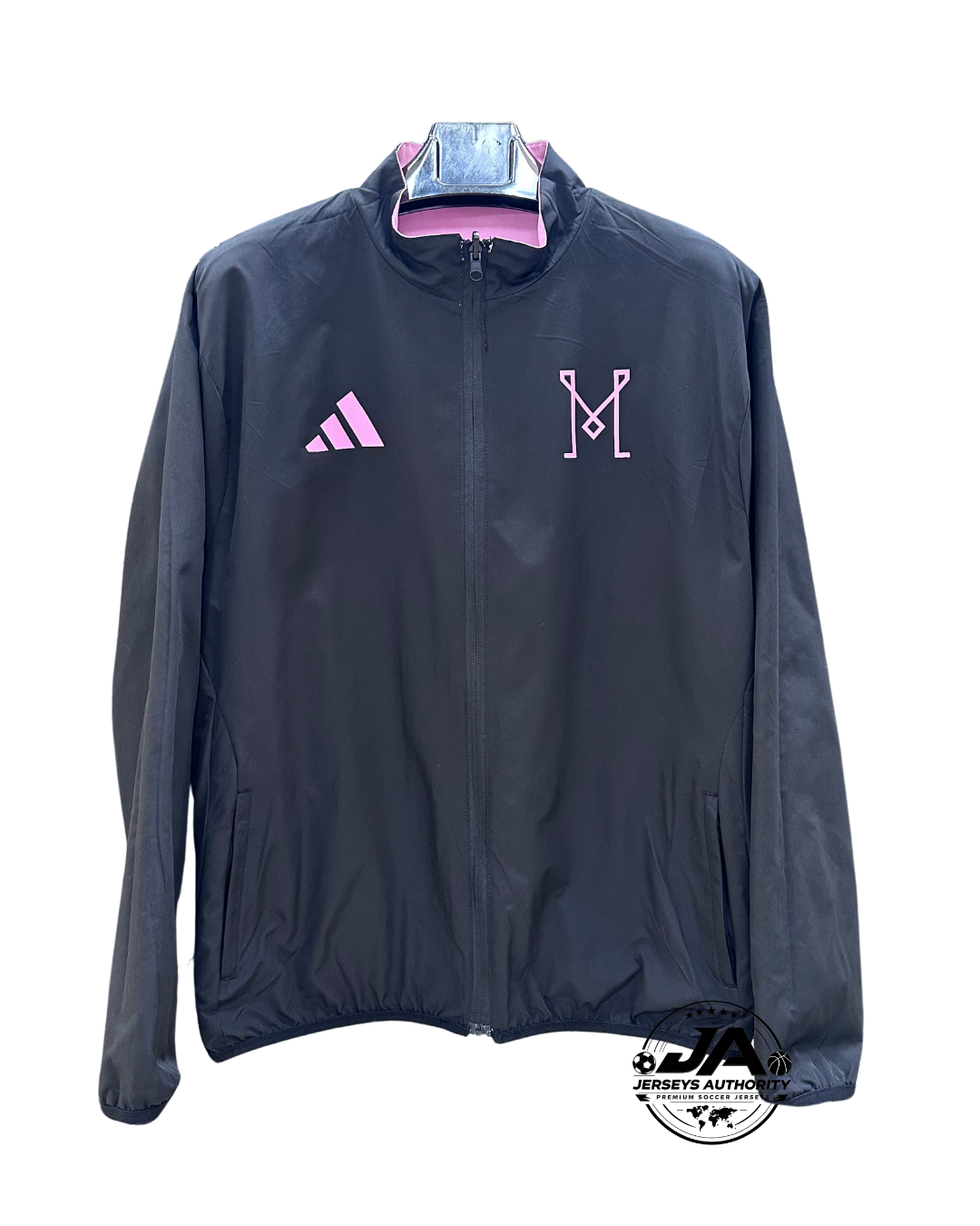Inter Miami reversible windbreaker black front