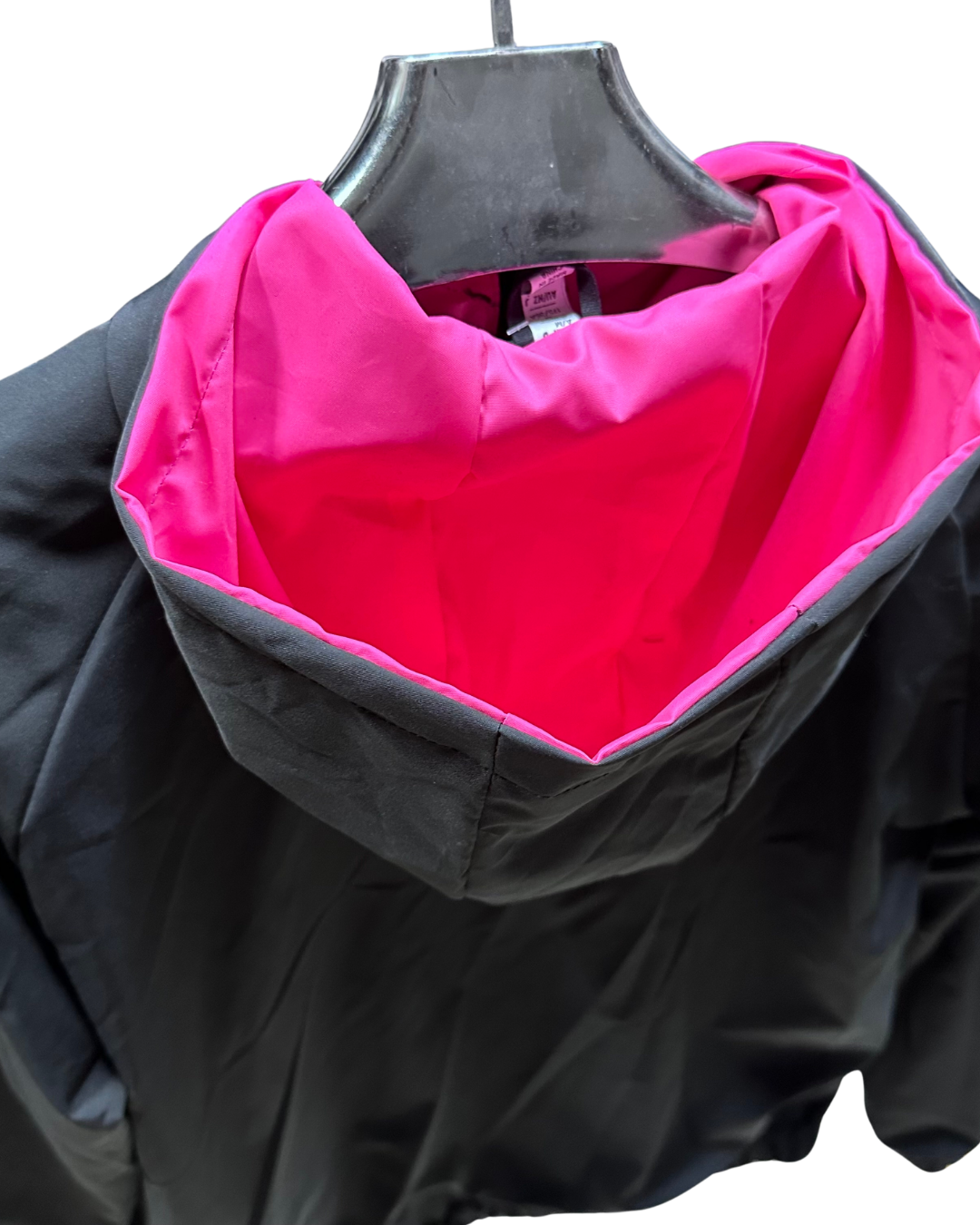 Inter Miami reversible windbreaker hood detail