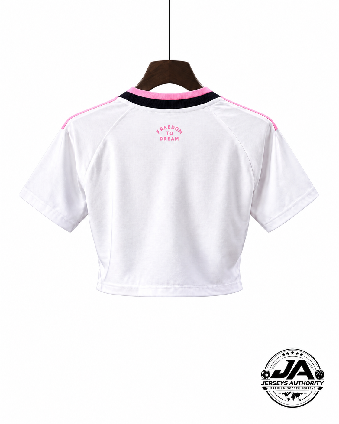 2026 Women Inter Miami Third White Crop Jersey back