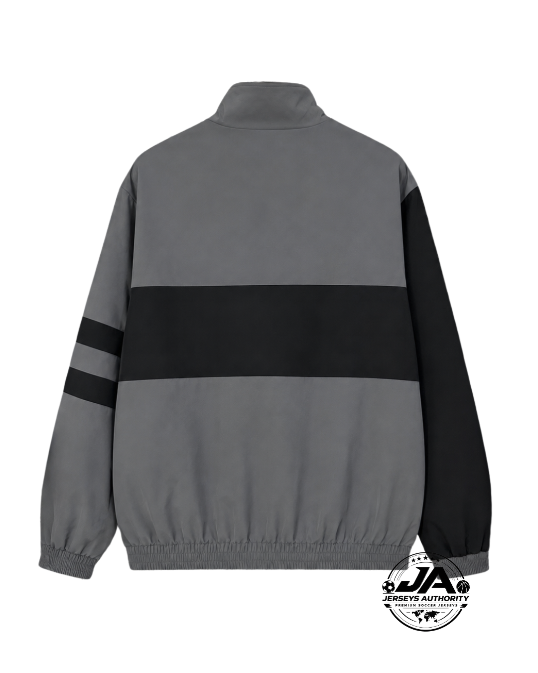 26/27 Inter Milan Gray Full Zipper Windbreaker - back