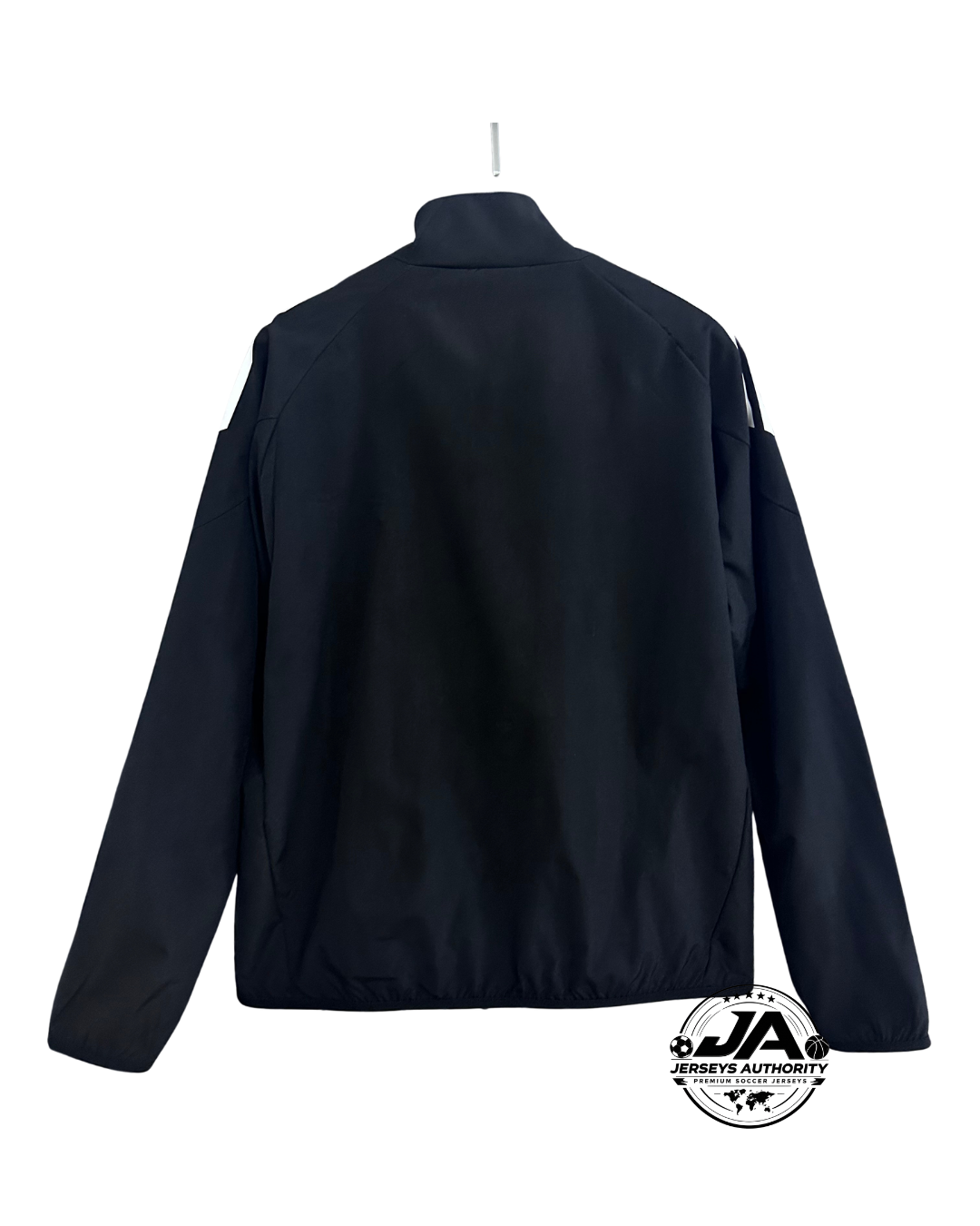 Juventus black windbreaker front