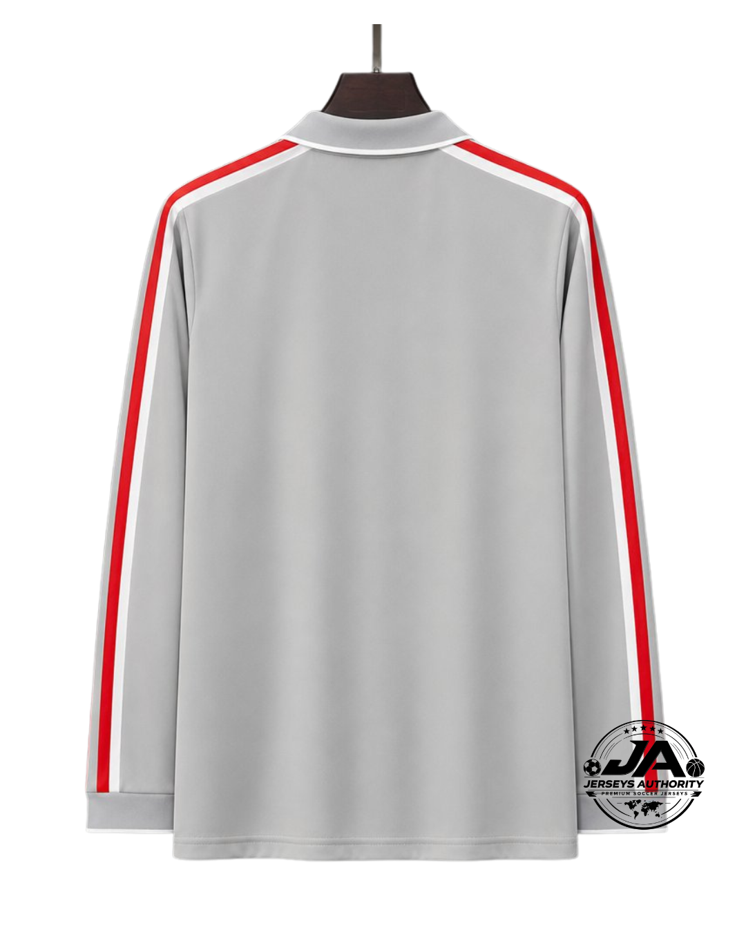 26/27 Liverpool FC Long Sleeve Grey Polo Jersey