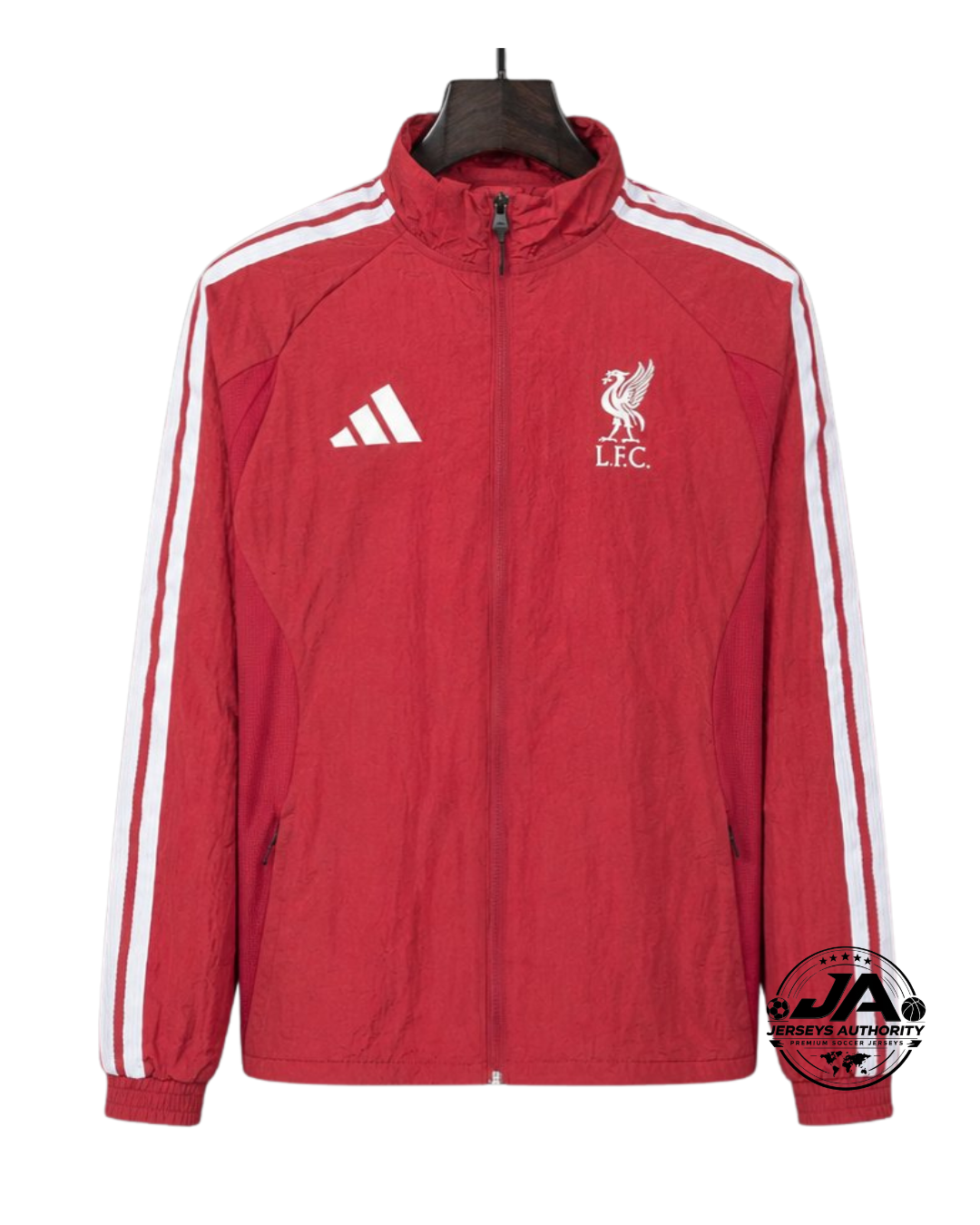 26/27 Liverpool FC Red Full Zipper Windbreaker Jacket
