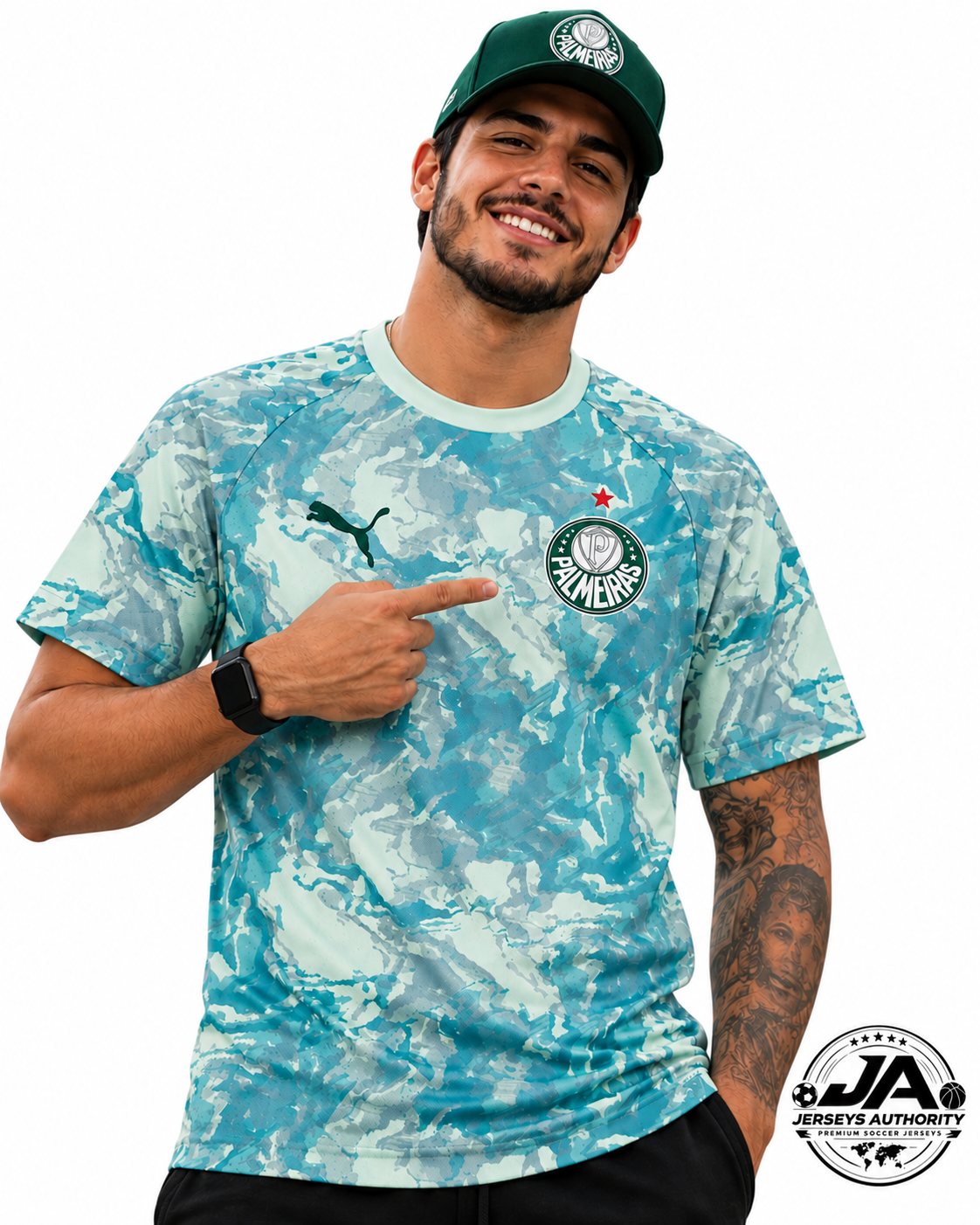 26/27 Palmeiras Prematch Jersey  - Fan Version