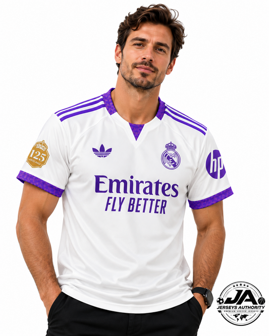 Male model wearing jersey