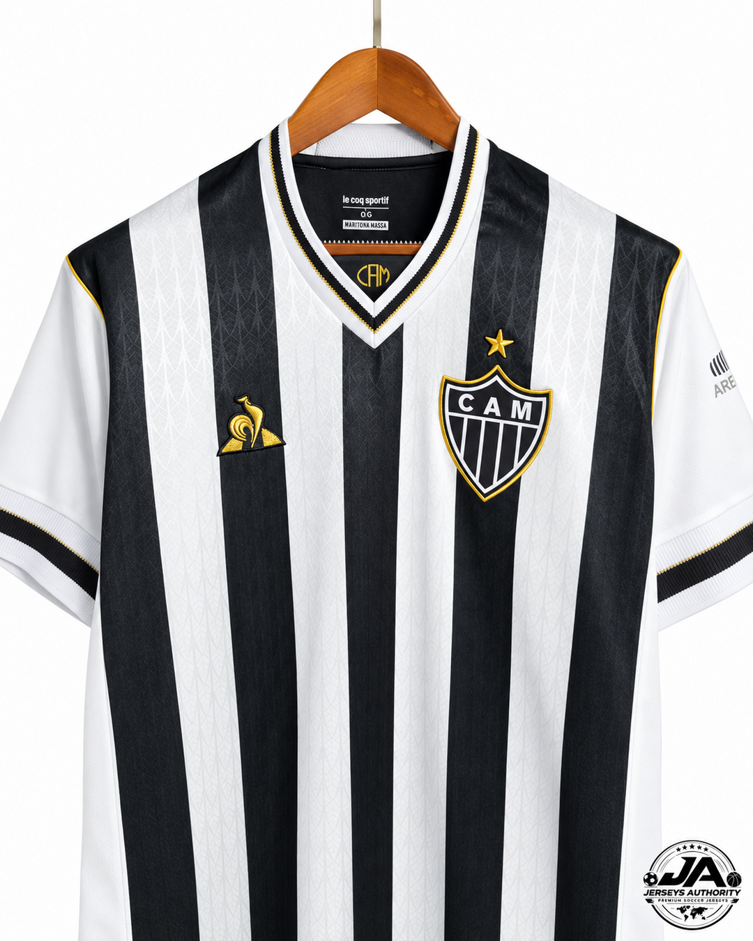 Retro 2020 Atletico Mineiro Home Jersey front detail