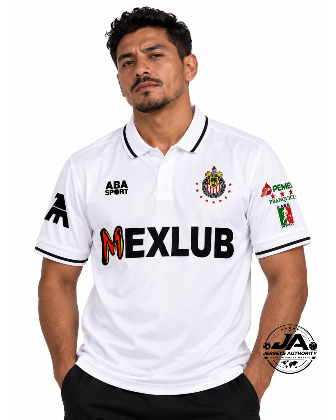 Retro 96/97 Chivas de Guadalajara Away White Jersey