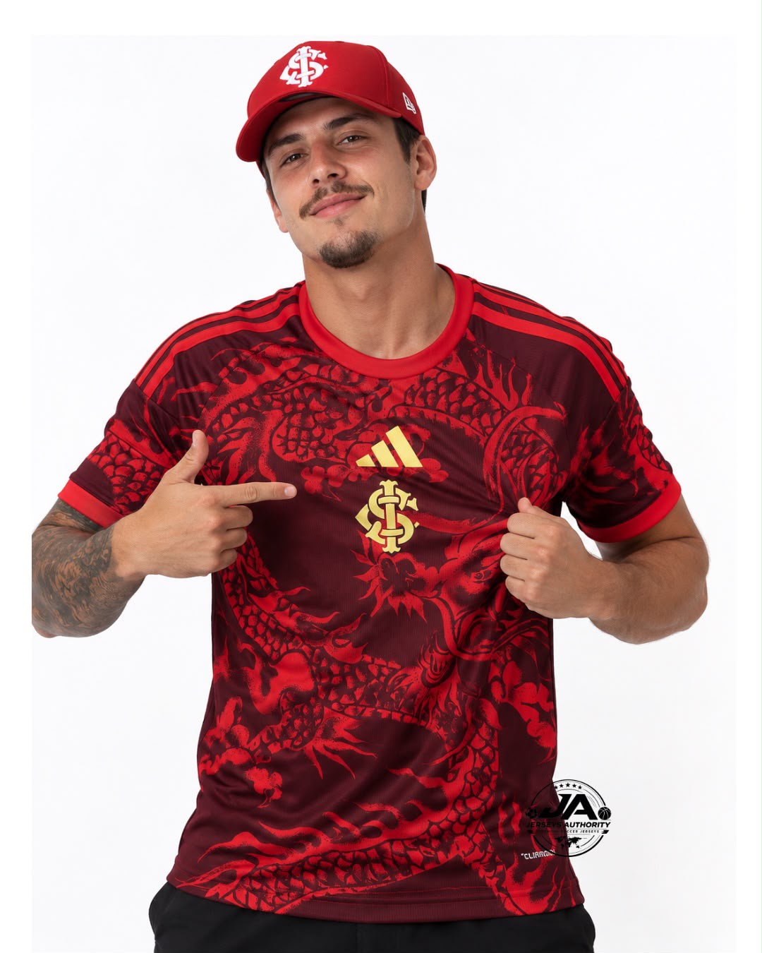 SC Internacional 26/27 Dragon Special Edition jersey on model