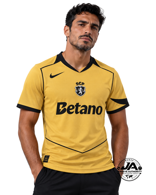 26/27 Sporting CP Away Gold Jersey - Fan Version